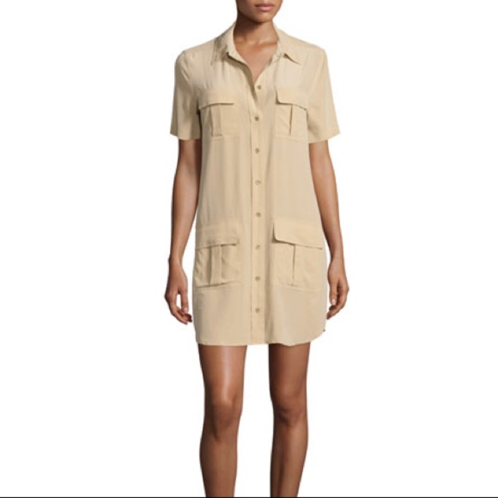 Equipment silk dress
